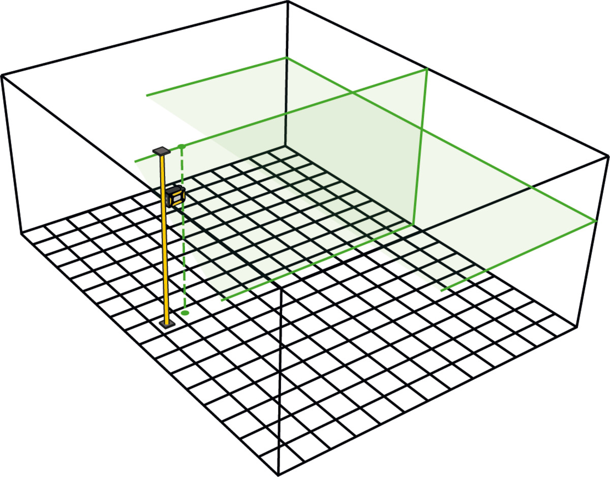 Stabila Láser de líneas en cruz LAX 320 G